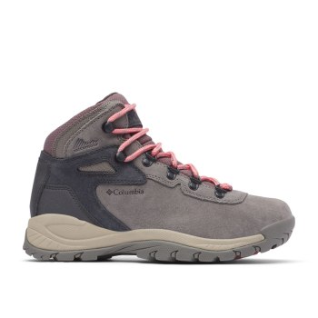 Dámské Turistické Boty Columbia Newton Ridge Plus Waterproof Amped Wide Růžové BXSQLU632